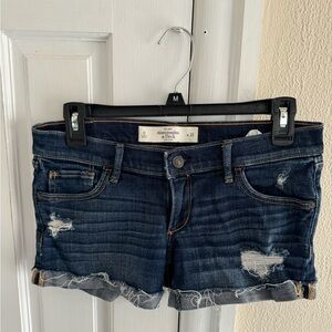 Abercrombie Low Waisted Mini Jean Shorts